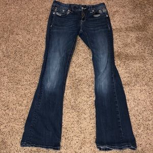 Girls size 29 Miss Me bootcut jeans